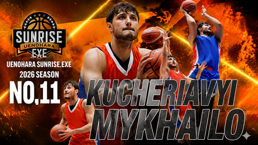【Mykhailo Kucheriavyi選手 新規契約のお知らせ】