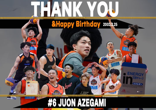 畔上樹音選手退団のお知らせ&HappyBirthday
