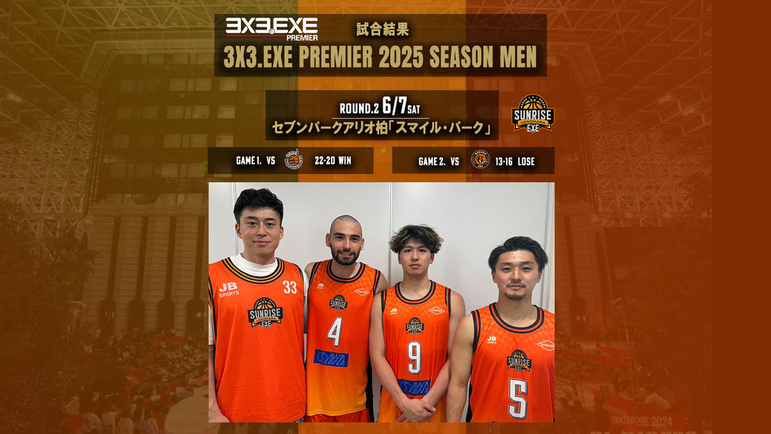 6/7 3x3.EXE PREMIER 2025 JAPAN Round.2 試合結果