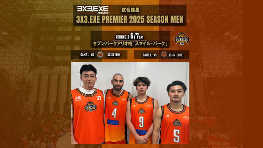6/7 3x3.EXE PREMIER 2025 JAPAN Round.2 試合結果