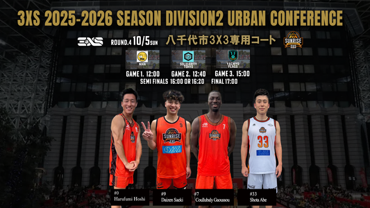 【3XS】 DIVISION2 URBAN CONFERENCE ROUND4 いよいよ明日！